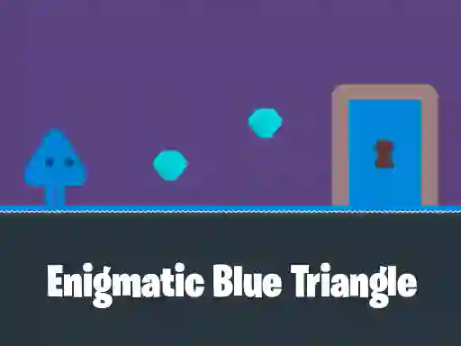 Oyunu Enigmatic Blue Triangle çevrimiçi