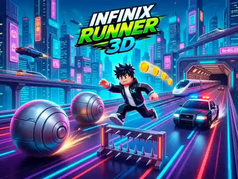 Oyunu Infinix Runner 3D çevrimiçi