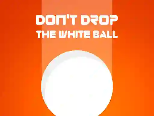 Oyunu Don't Drop The White Ball çevrimiçi