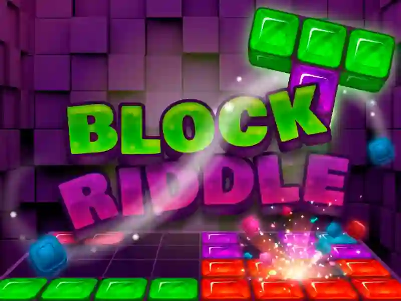 Oyunu Block Riddle çevrimiçi