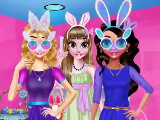 Oyunu Funny Easter Girls çevrimiçi