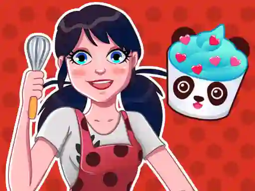 Oyunu Miraculous Cupcake maker çevrimiçi