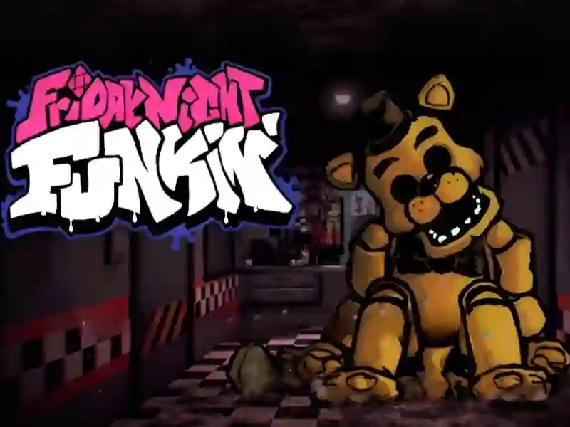 Oyunu FNF vs FNAF Gold çevrimiçi