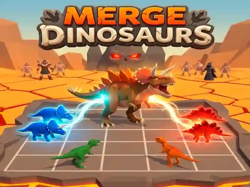 Oyunu Merge Dinosaurs çevrimiçi