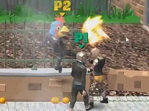 Oyunu Double Street Fight çevrimiçi