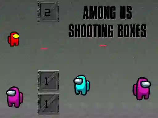 Oyunu Among Us Shooting Boxes çevrimiçi