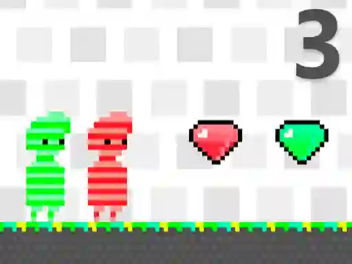Oyunu Red and Green 3 çevrimiçi