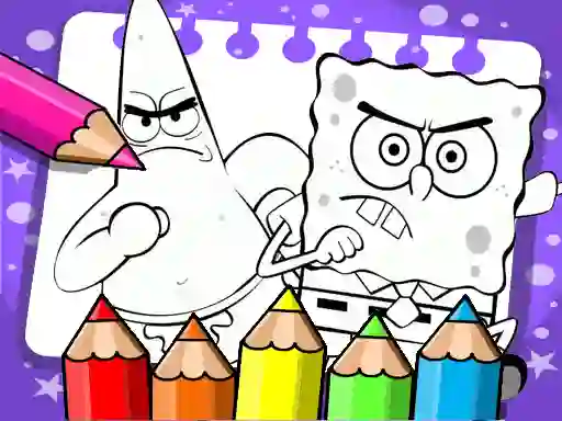 Oyunu Sponge Bob Coloring Book çevrimiçi