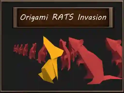 Oyunu Origami Rats Invasion çevrimiçi