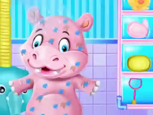 Oyunu Baby Hippo Bath Time çevrimiçi