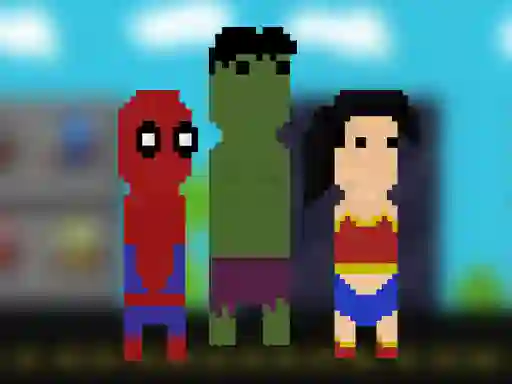 Oyunu Super Heroes Runner çevrimiçi