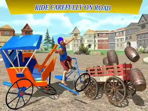 Oyunu City Cycle Rickshaw Simulator çevrimiçi