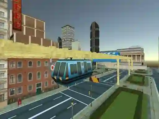 Oyunu Sky Train Simulator: Elevated Train Driving çevrimiçi