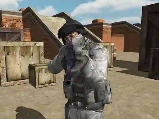 Oyunu Counter City Strike Commando Action çevrimiçi