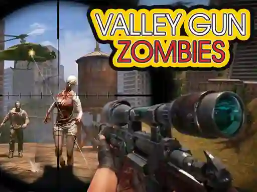 Oyunu Valley Gun Zombies çevrimiçi