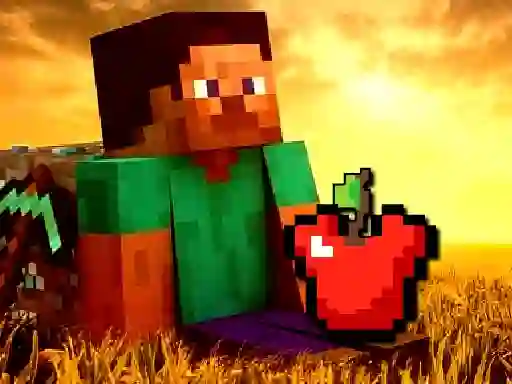 Oyunu Mineblox Apple Shooter çevrimiçi