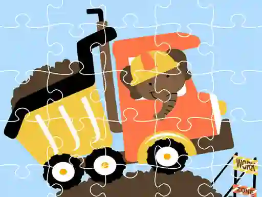 Oyunu Dumper Trucks Jigsaw çevrimiçi