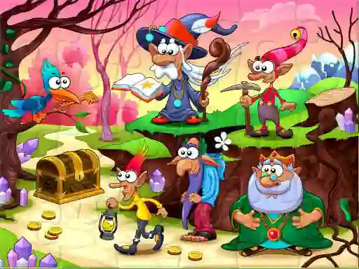 Oyunu Fantasy Jigsaw Deluxe çevrimiçi