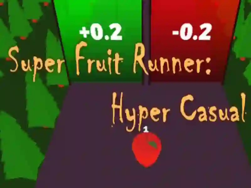 Oyunu Super Fruit Runner: Hyper Casual çevrimiçi