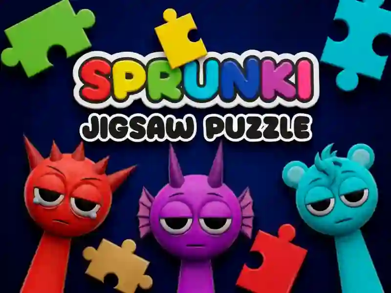 Oyunu Sprunki Jigsaw Puzzle çevrimiçi