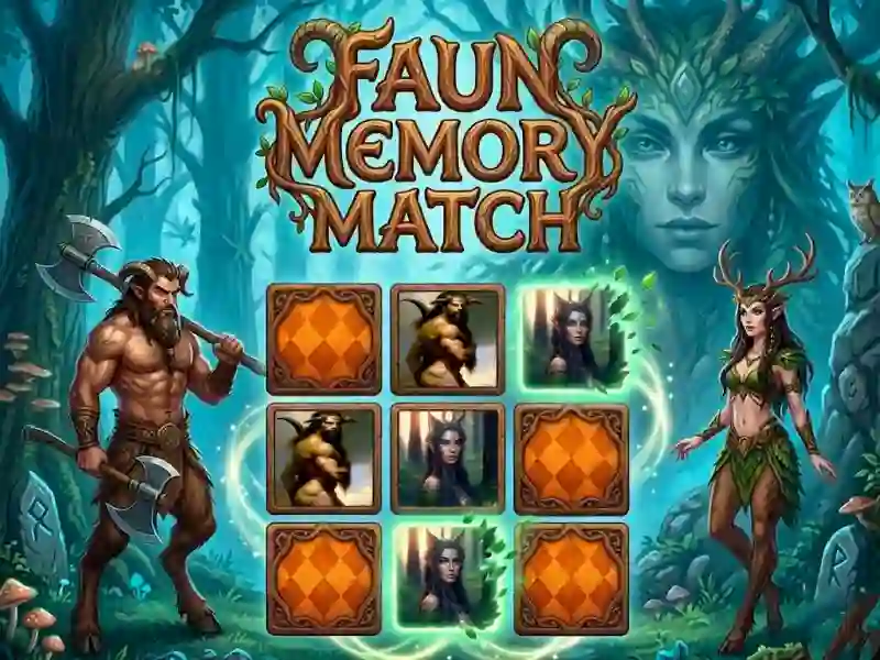Oyunu Faun Memory Match çevrimiçi