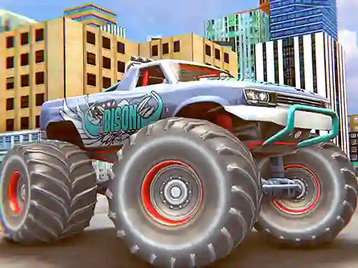 Oyunu Monster Truck Stunt Driving Simulation çevrimiçi