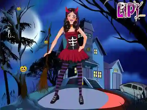 Oyunu Halloween Doll Party Fashion çevrimiçi