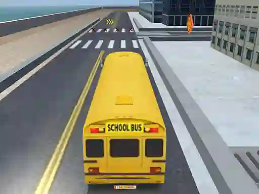 Oyunu School Bus Simulation Master çevrimiçi