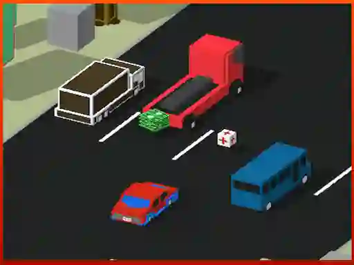Oyunu Blocky Traffic Racer çevrimiçi
