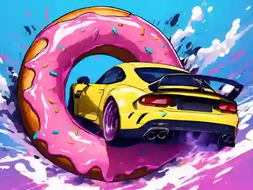 Oyunu Roof Car Stunt çevrimiçi