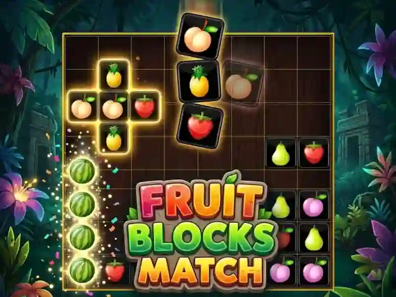 Oyunu Fruit Blocks Match çevrimiçi