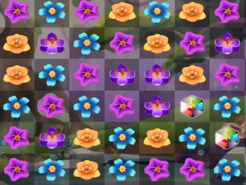 Oyunu Flower Match 3 çevrimiçi