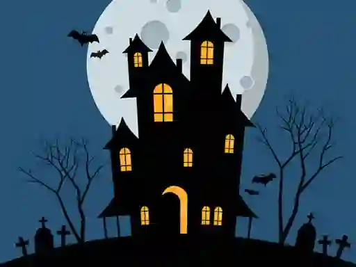 Oyunu Halloween Night Match 3 çevrimiçi