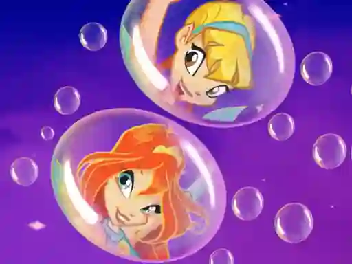 Oyunu Draw Winx Bubble Path çevrimiçi