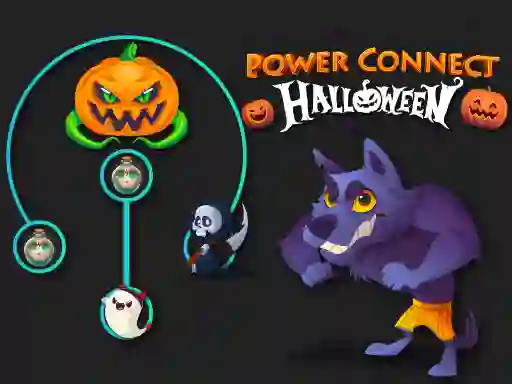 Oyunu Power Connect Halloween çevrimiçi