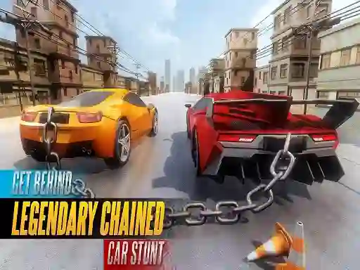Oyunu Chained Car Stunts Race Mega Ramp çevrimiçi