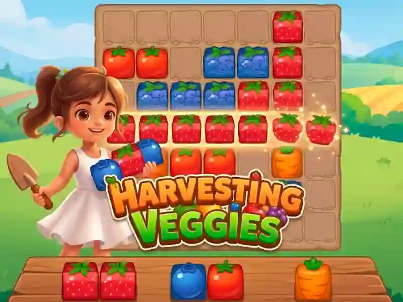 Oyunu Harvesting Veggies çevrimiçi