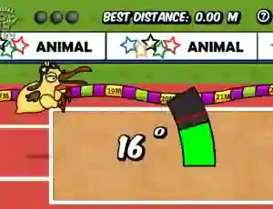 Oyunu Animal Olympics Triple Jump çevrimiçi
