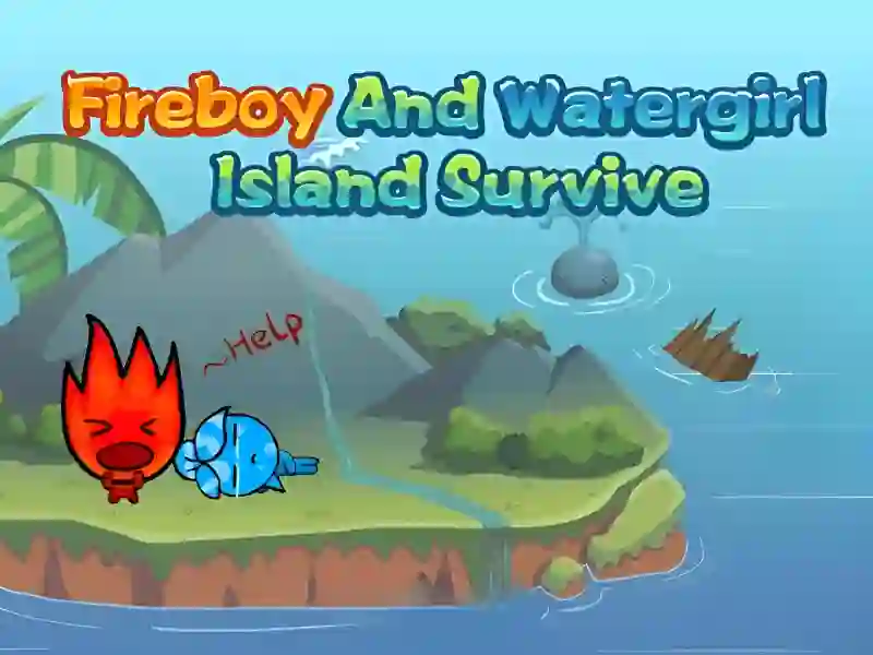 Oyunu Fireboy and Watergirl Island Survive çevrimiçi