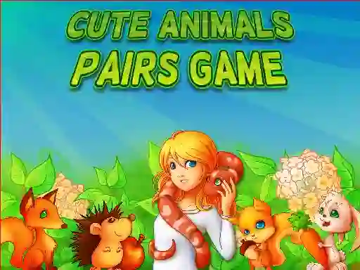Oyunu Cute Animals Pairs Game çevrimiçi
