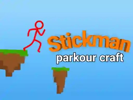 Oyunu Stickman parkour craft çevrimiçi