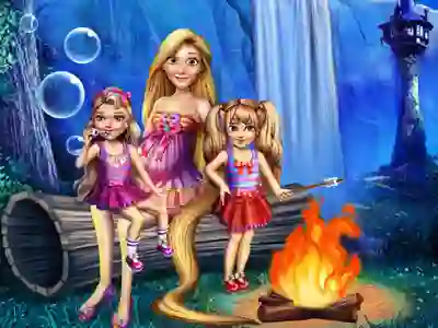 Oyunu Gorgeous Twins Spring Camp çevrimiçi
