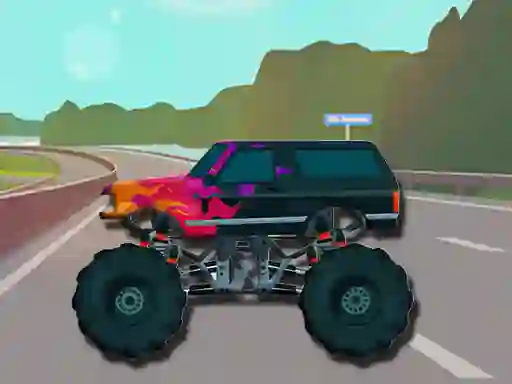 Oyunu Extreme Monster Trucks Memory çevrimiçi