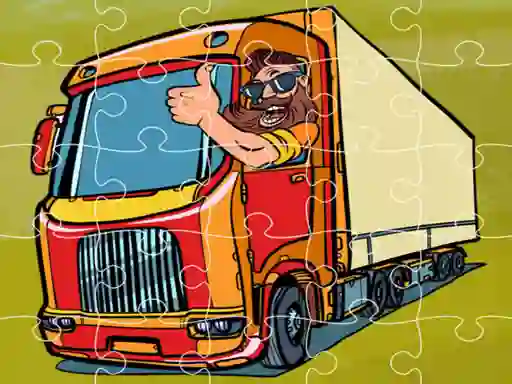 Oyunu Semi Trucks Jigsaw çevrimiçi