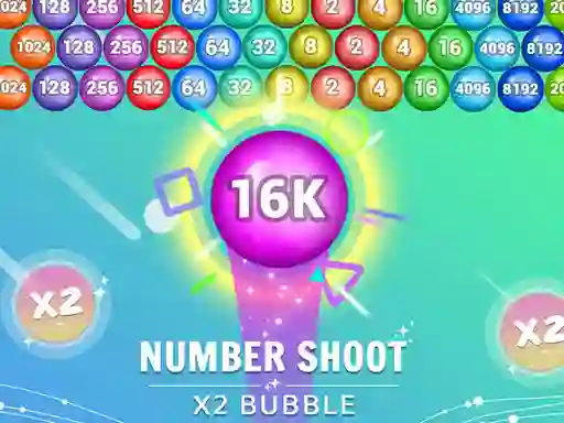 Oyunu Number Shoot x 2 bubble çevrimiçi