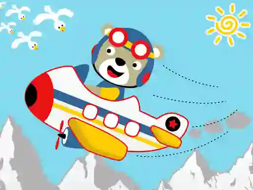 Oyunu Friendly Airplanes For Kids Coloring çevrimiçi