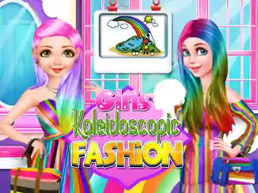 Oyunu Girls Kaleidoscopic Fashion çevrimiçi