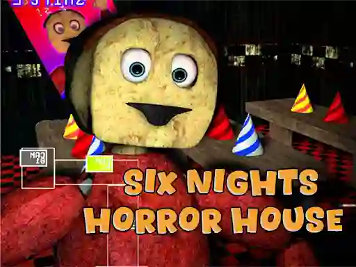 Oyunu Six Nights at Horror House çevrimiçi