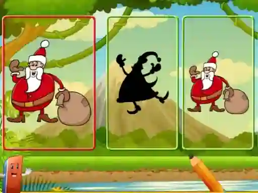 Oyunu Santa Shadow Match çevrimiçi