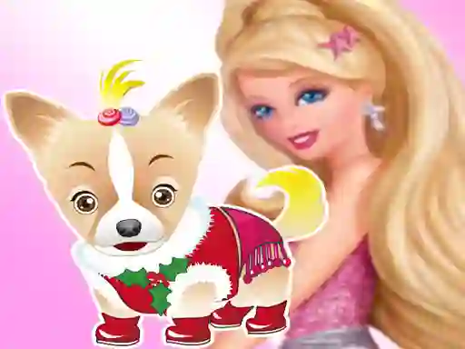 Oyunu Barbie's Dog Dressup çevrimiçi